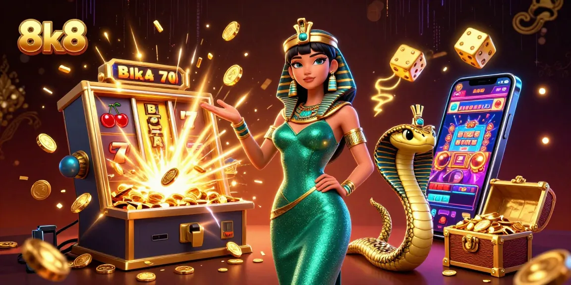 Spin to win at 8k8 Casino with dazzling jackpots and thrilling game experiences.