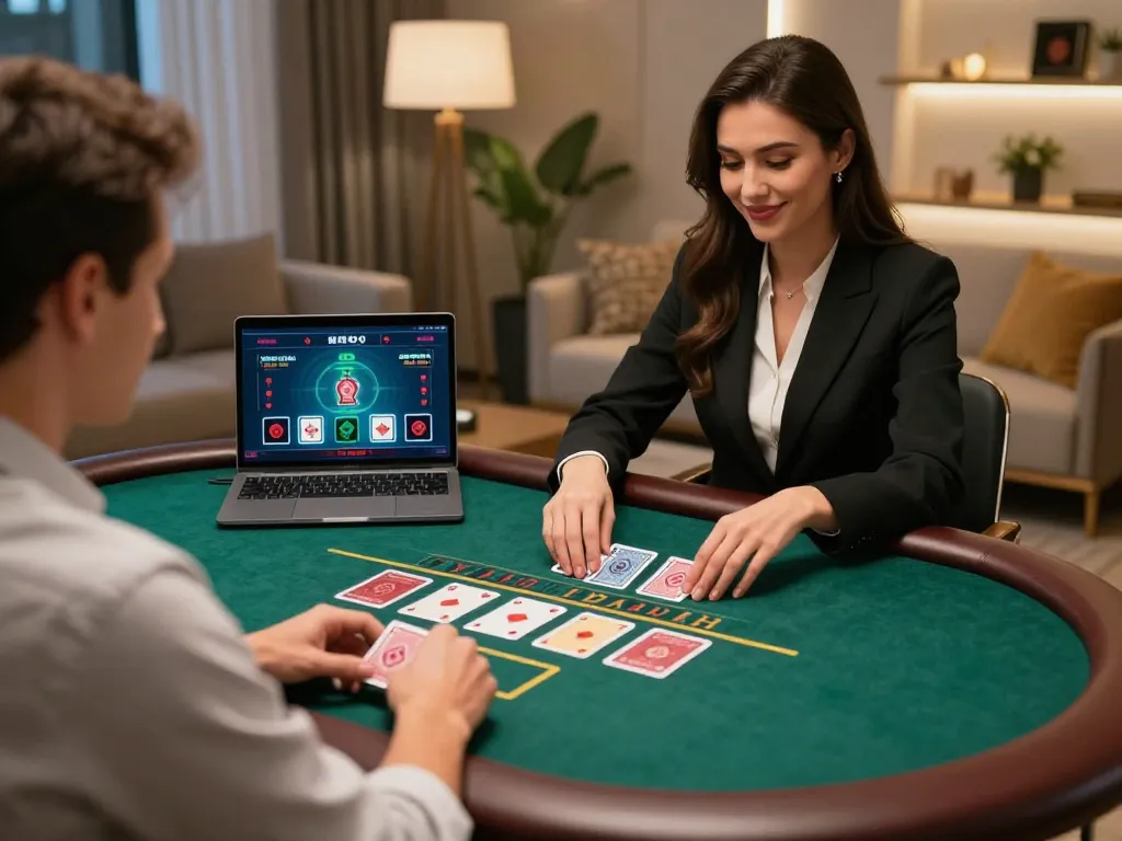 Experience live multiplayer blackjack at https://dabet39.net/ with a charming dealer and engaging online gameplay.