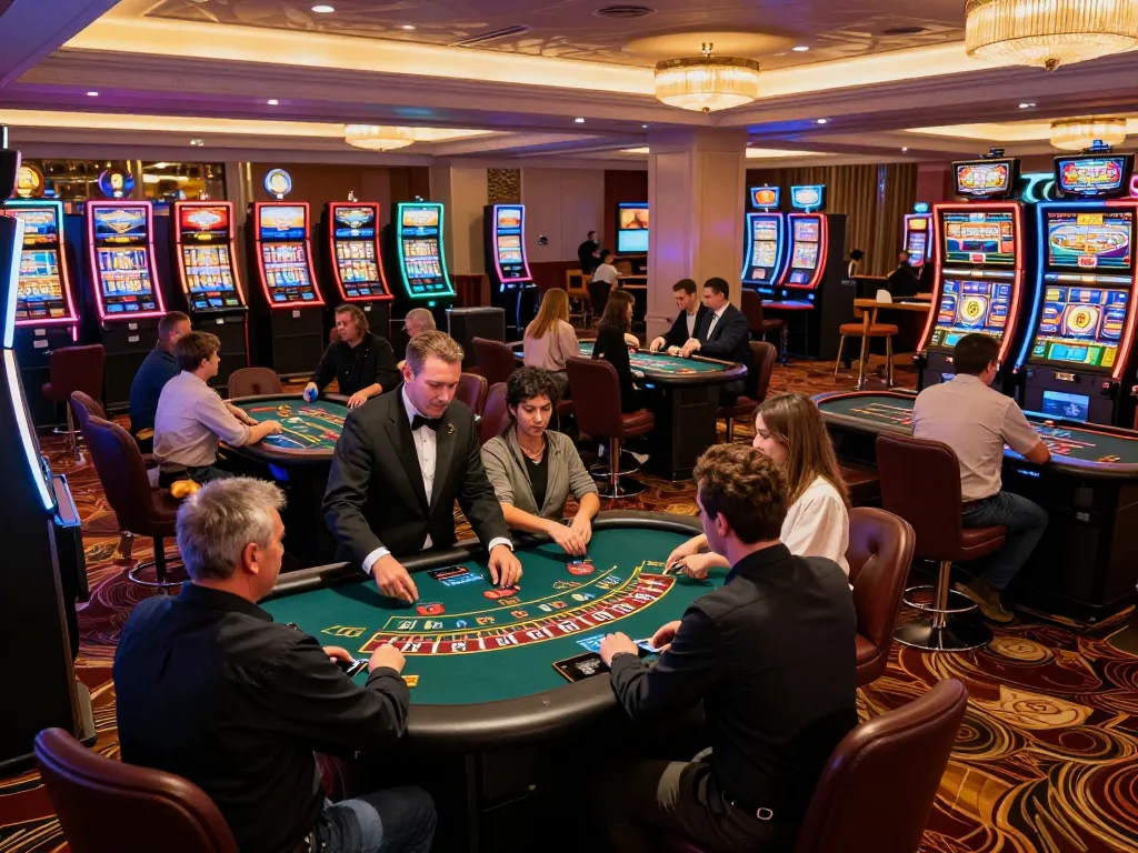 Engaging gameplay at YOU789 casino tables showing dynamic player interactions and excitement.