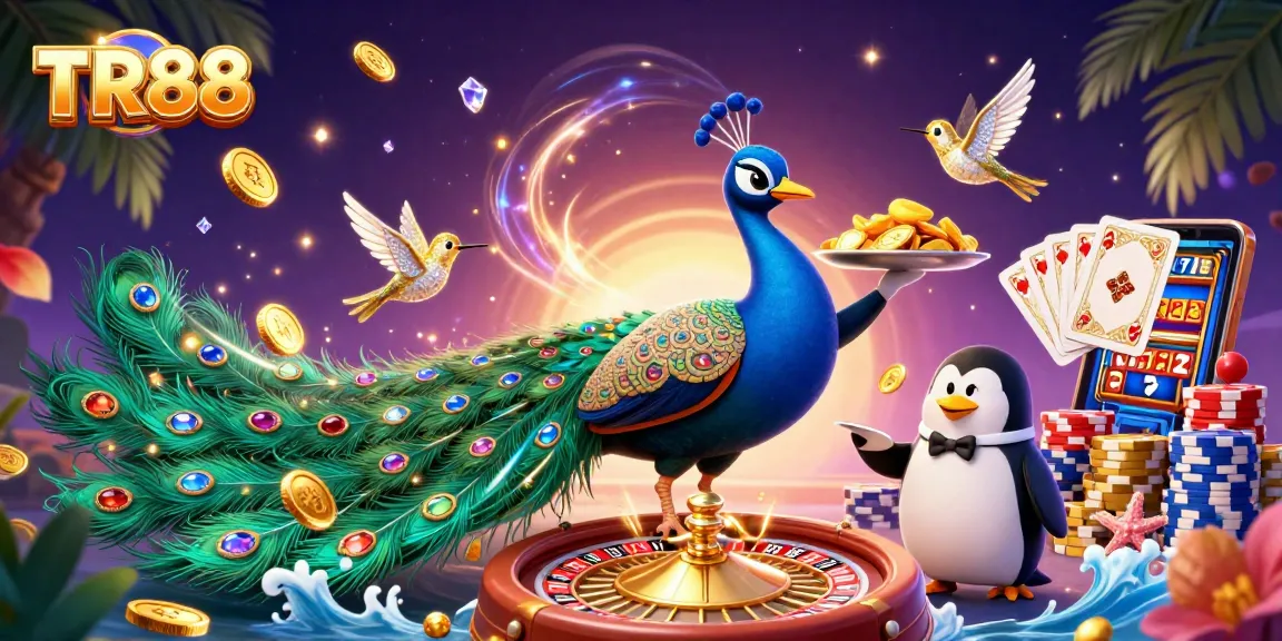 Engage with TR88’s vibrant casino world featuring dynamic characters and action-packed game elements.