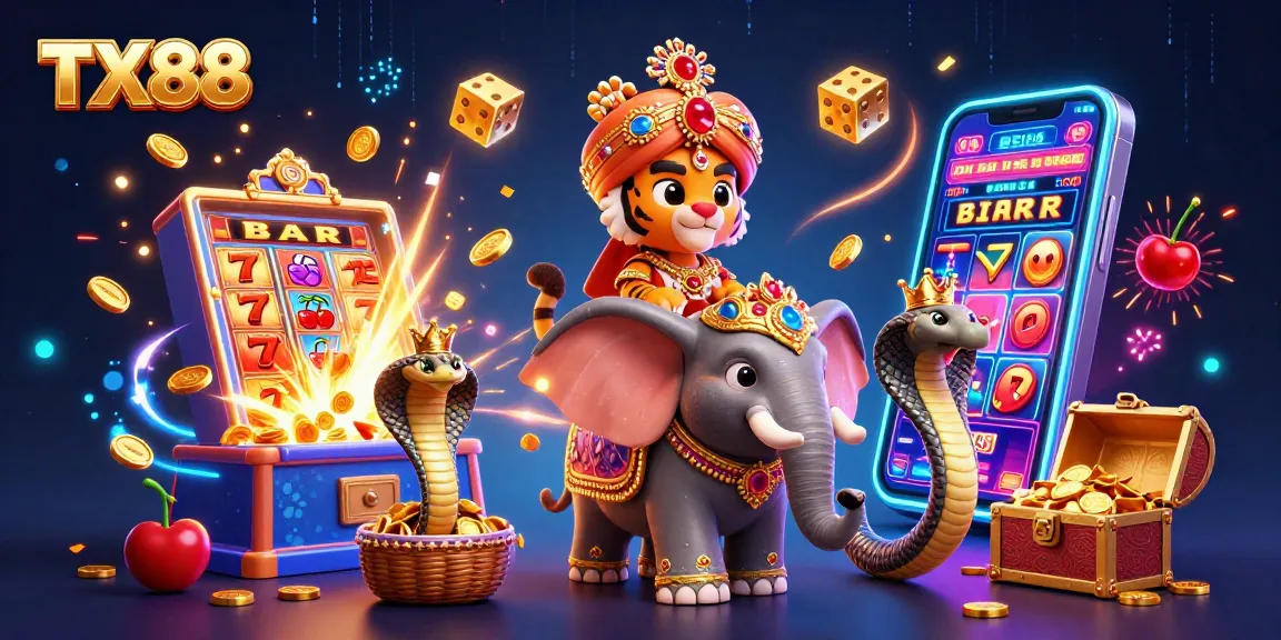 Experience excitement at TX88 with vibrant casino games and thrilling jackpot visuals.