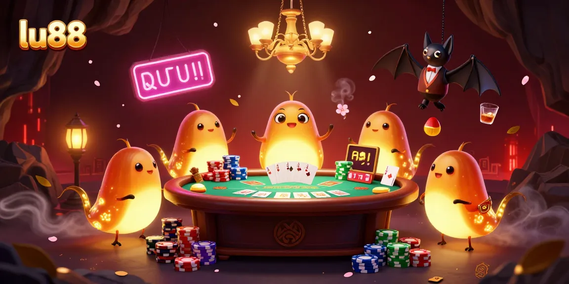 Experience seamless gameplay at lu88 with vibrant casino elements and festive atmosphere.