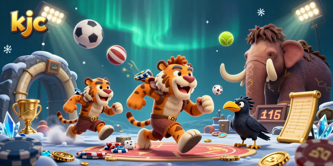 Experience thrilling gaming at KJC with vibrant casino action and sports elements.