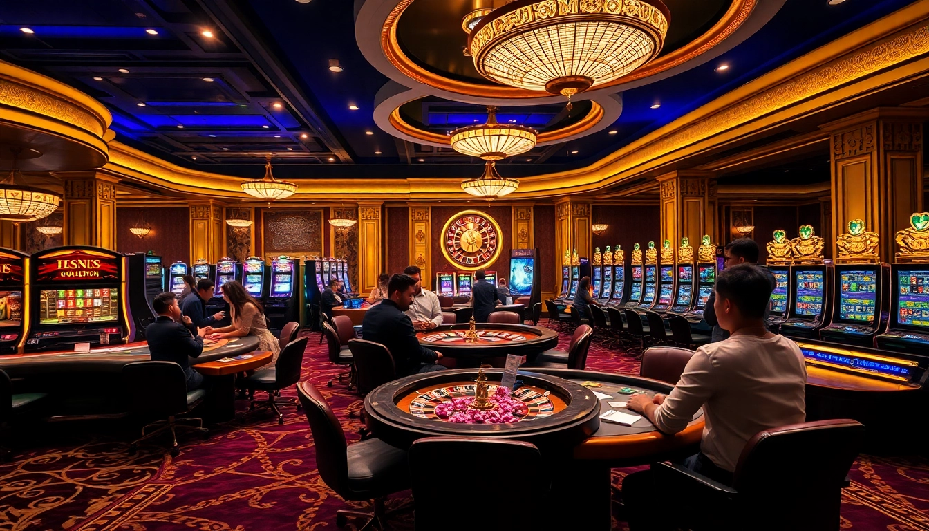 Engage in thrilling gaming experiences at 399W's elegant casino environment.