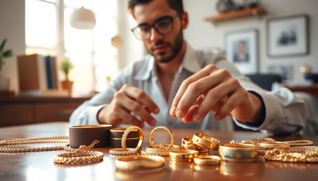 Valutazione oro di alta qualità presso un esperto nel campo del compro oro