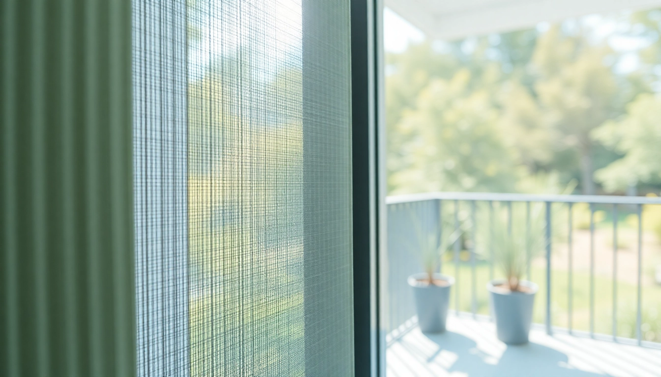 Ochrona przed owadami z użyciem moskitiery na drzwi balkonowe w nowoczesnym wnętrzu