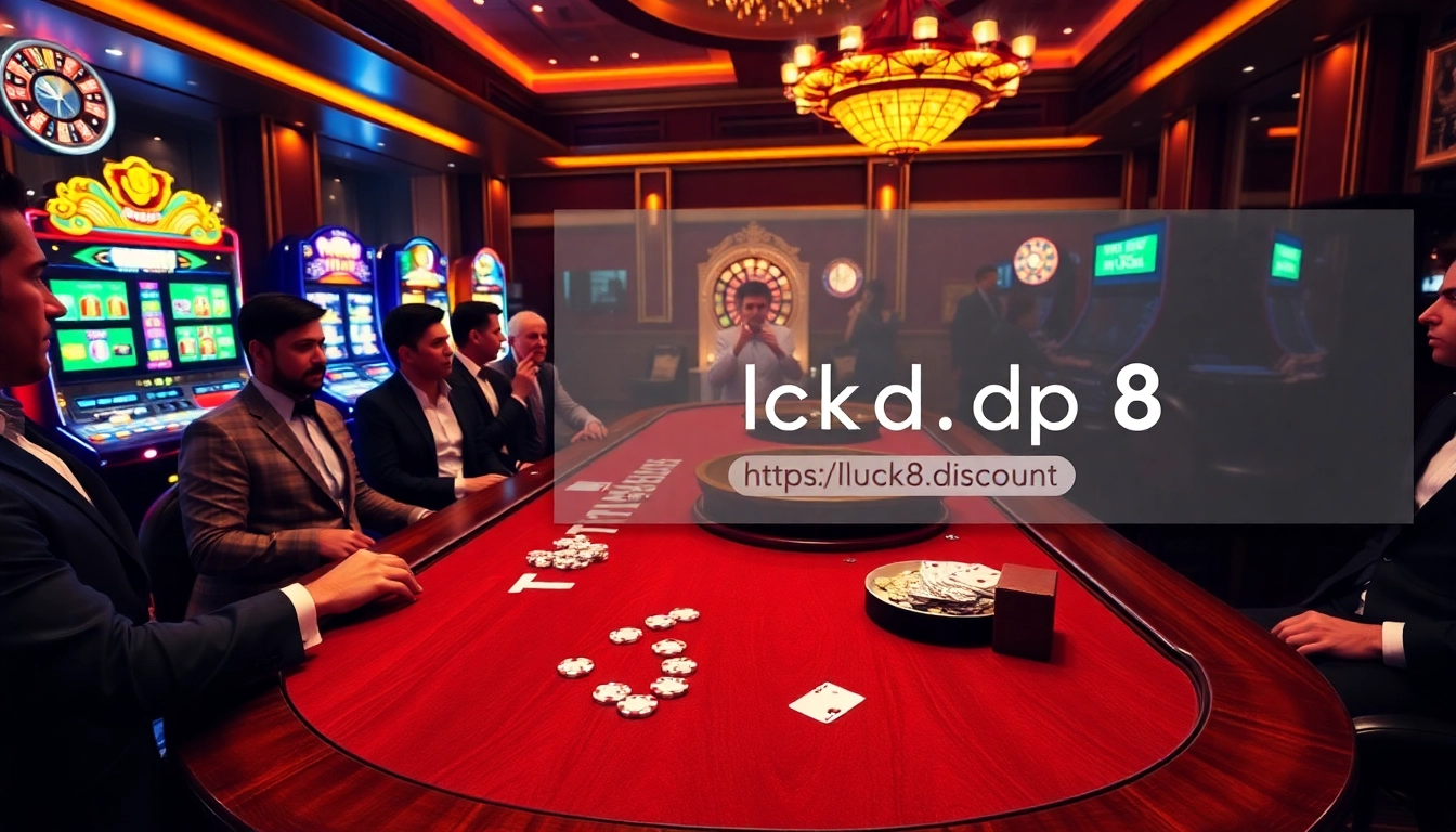 Experience thrill and winning strategies at https://luck8.discount/ with an elegant casino setting.