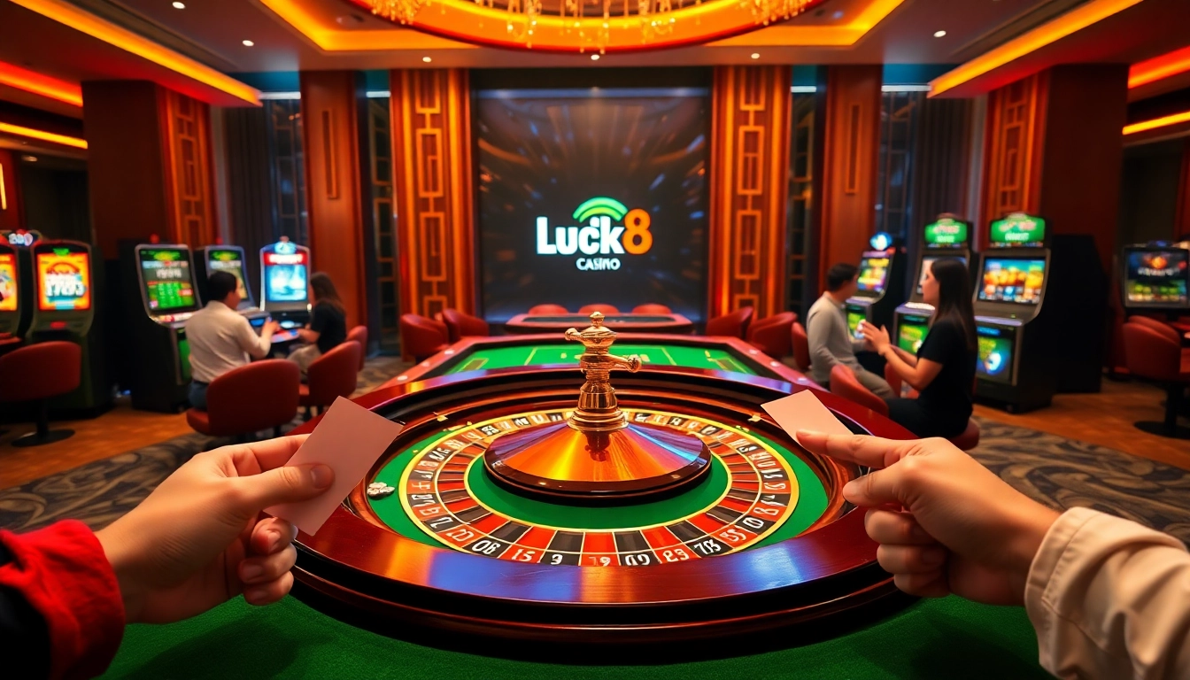 Experience the thrill of casino excitement at Trang chủ Luck8 with engaging games and betting action.