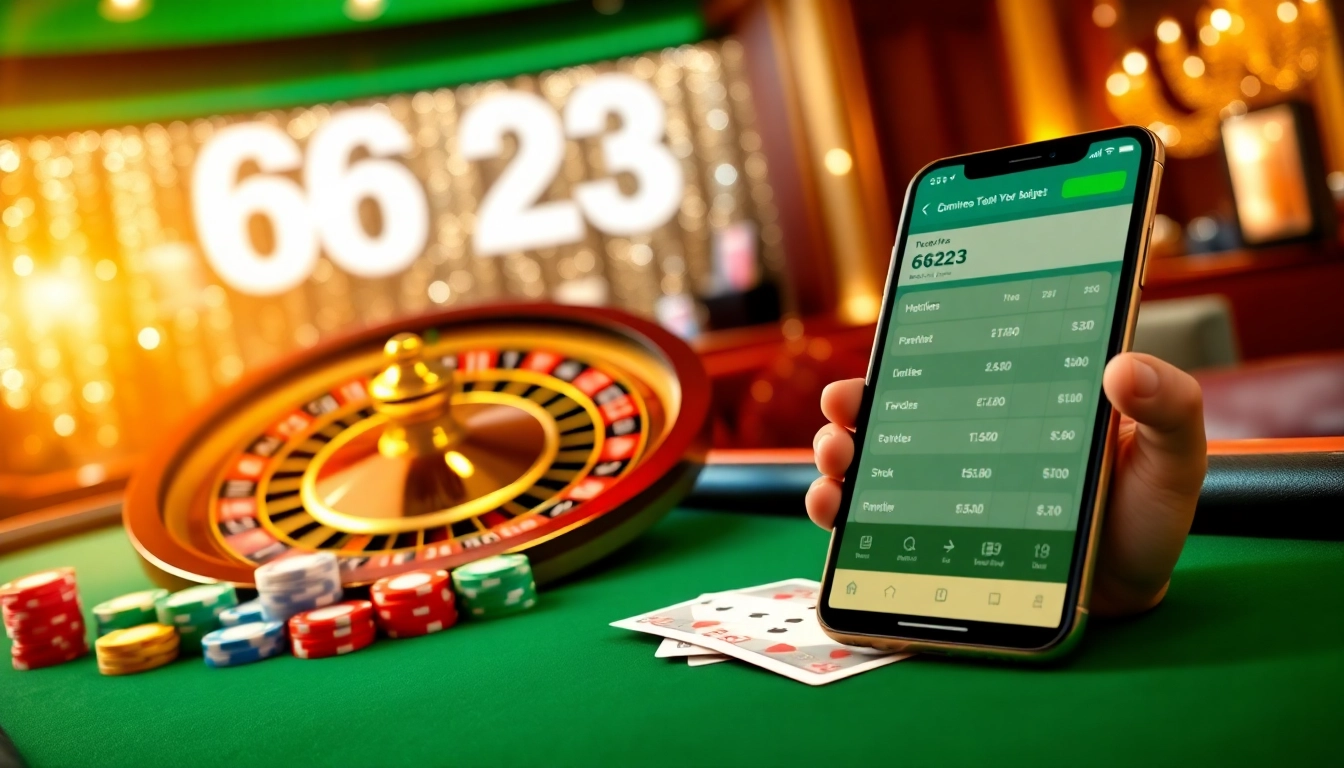 Experience high-stakes gaming at 6623 with thrilling roulette and poker action.