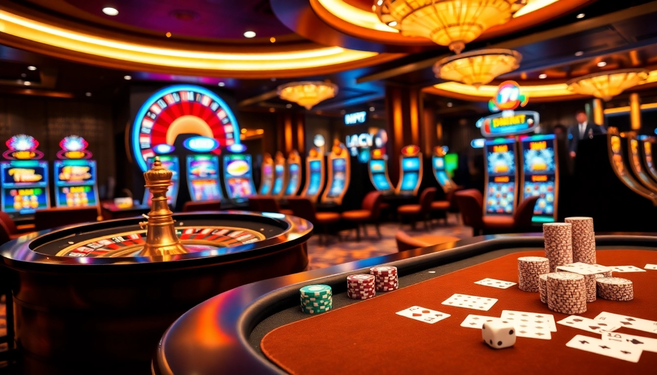 DABET offers an exciting casino experience with vibrant games and energized players.