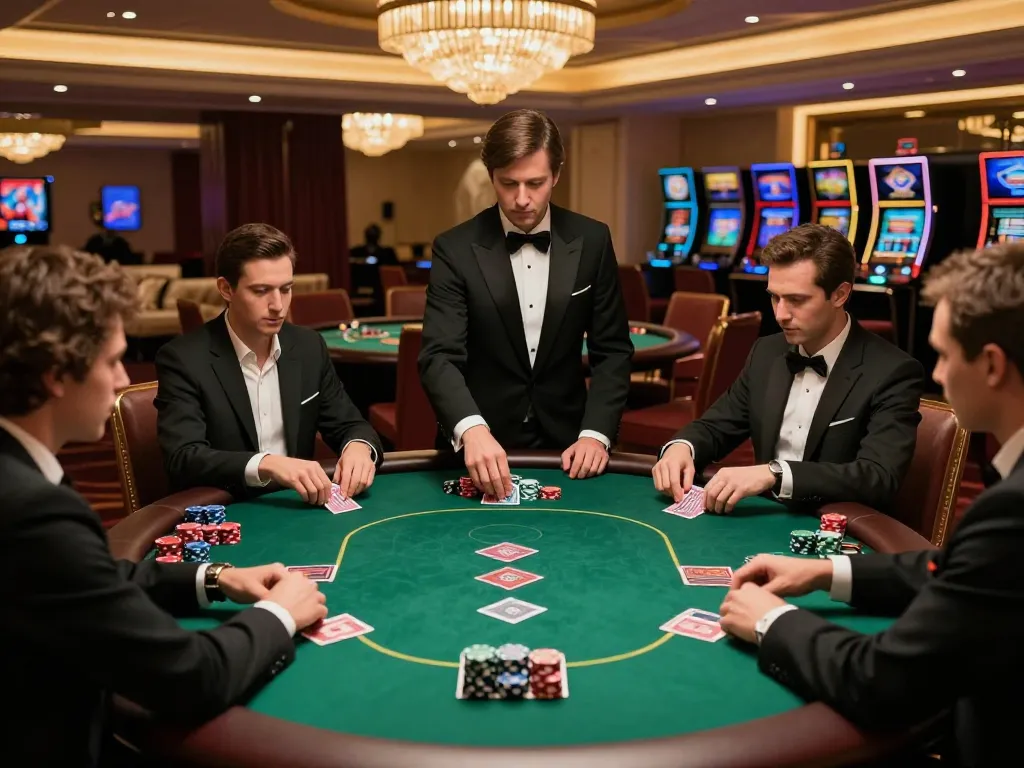 Experience the excitement of fun79 top poker strategies in a luxurious VIP casino setting