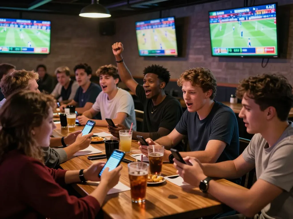 VA88 allows sports fans to place bets on mobile apps while enjoying games at a lively sports bar.
