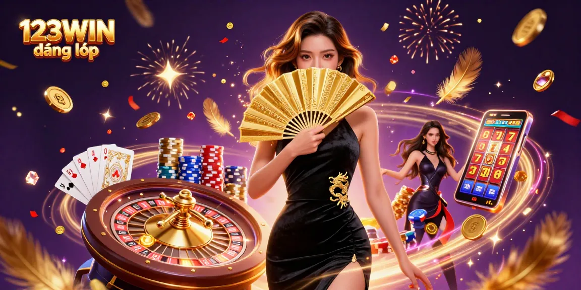Experience thrilling gameplay at 123WIN đăng nhập with cascading coins and stunning casino visuals.