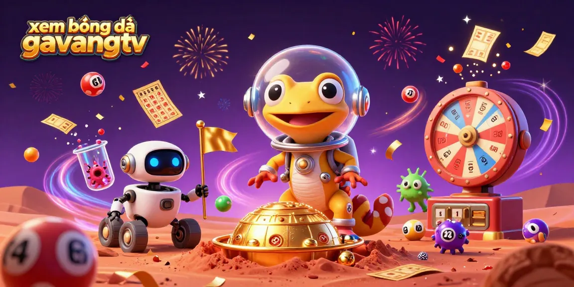 Experience xem bóng đá gavangtv with vibrant elements in an exciting 3D gambling landscape.