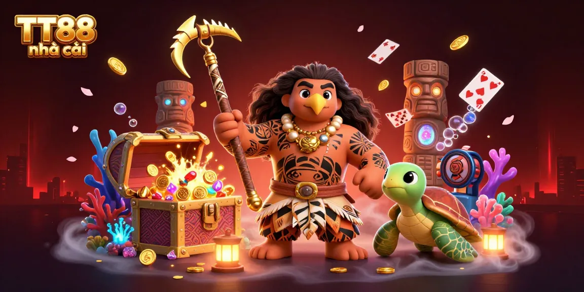 Engage with the thrilling TT88 nhà cái experience featuring a vibrant casino adventure with dynamic characters.