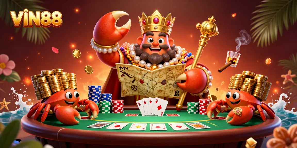 Experience thrilling gaming adventures with VIN88’s vibrant casino atmosphere and dynamic characters.