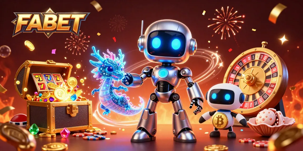 Experience exciting gaming adventures at FABET with vibrant characters and casino action.